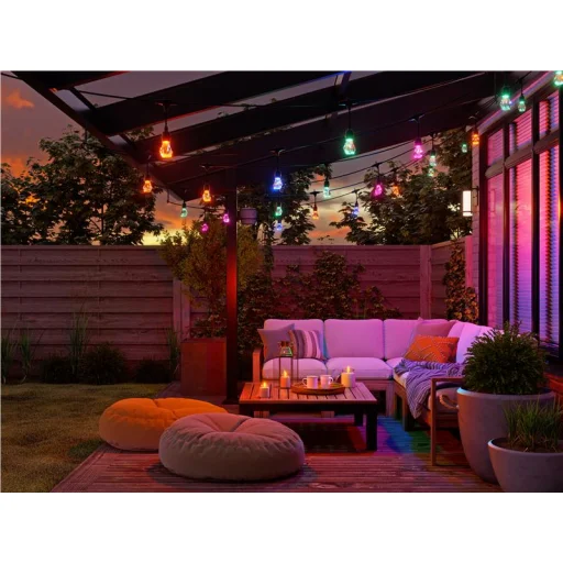 Nanoleaf Outdoor String Lights rozširujúca súprava, 15 m - 6