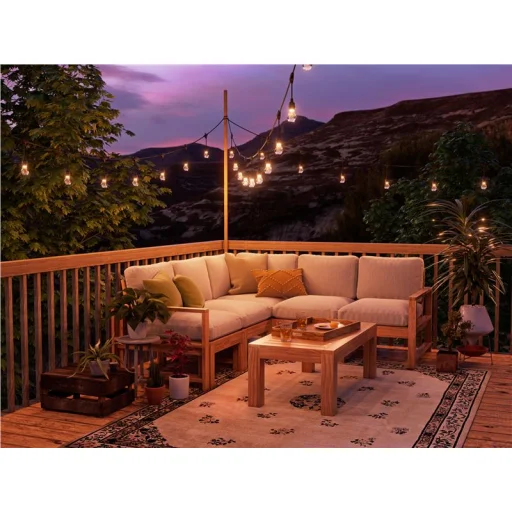 Nanoleaf Outdoor String Lights rozširujúca súprava, 15 m - 13