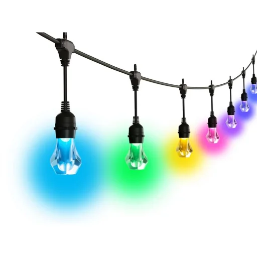 Nanoleaf Outdoor String Lights 15 m štartovacia súprava vonkajšej svetelnej reťaze - 8