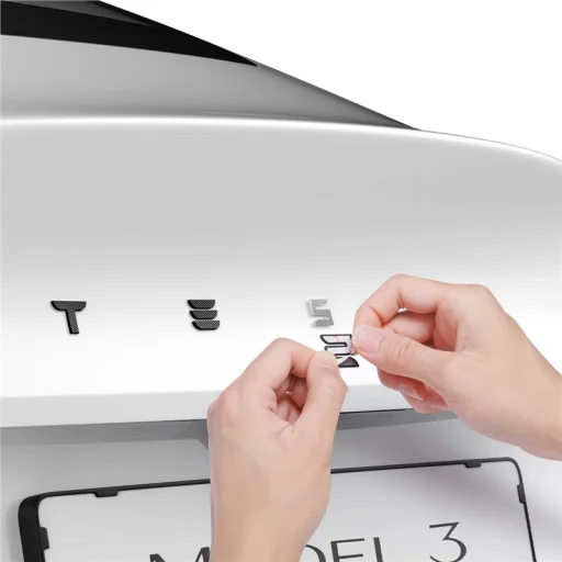 Spigen celoplošný karbónový kryt zadného emblému Tesla – Tesla Model 3 2024 - 11