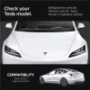 Spigen Tesla predný emblém logo kompletné prekrytie karbón – Tesla Model 3 2024 thumbnail