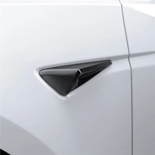 Spigen ochranný kryt bočnej kamery Tesla s karbónovým efektom – Tesla Model 3 Highland (2024/2025) - 1