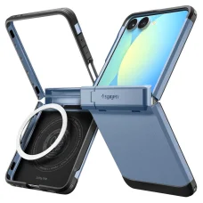 Puzdro Spigen Tough Armor Pro MagSafe pre Samsung Galaxy Z Flip7, sierra modrá