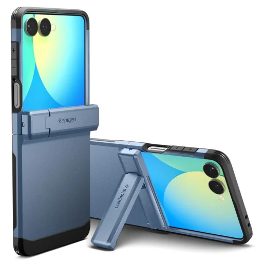 Puzdro Spigen Tough Armor Pro MagSafe pre Samsung Galaxy Z Flip7, sierra modrá - 6