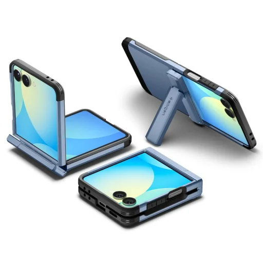 Puzdro Spigen Tough Armor Pro MagSafe pre Samsung Galaxy Z Flip7, sierra modrá - 9