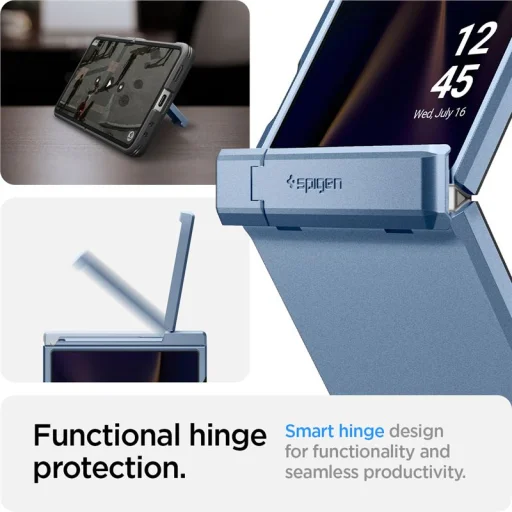 Puzdro Spigen Tough Armor Pro MagSafe pre Samsung Galaxy Z Flip7, sierra modrá - 19