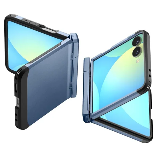 Puzdro Spigen Tough Armor Pro MagSafe pre Samsung Galaxy Z Flip7, sierra modrá - 25
