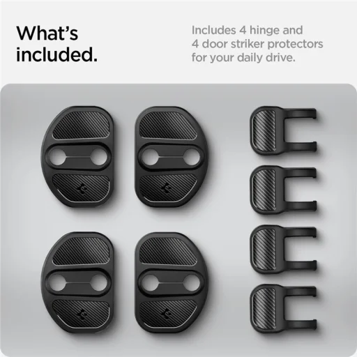 Spigen Tesla kryt zámku dverí čierny – Tesla Model Y/3 - 17