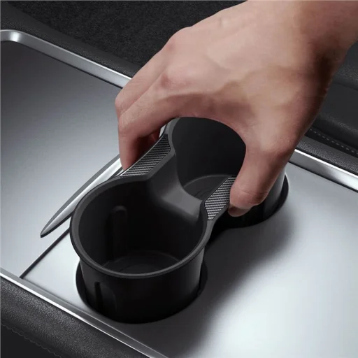 Spigen Relaxed Grip vložka do držiaka na poháre pre stredovú konzolu Tesla Model 3/Y - 15