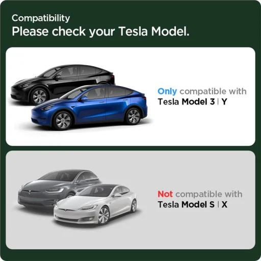 Spigen Tesla EZ Fit Refill antireflexné ochranné sklo na displej pre Tesla Model Y/3, 1 ks - 2