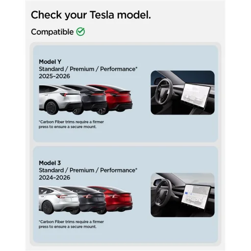 Spigen Tesla Airvent MagSafe TAM100 držiak na telefón do mriežky ventilácie, čierny – Tesla Model 3 (2024–2026) / Model Y Juniper (2025–2026) - 15
