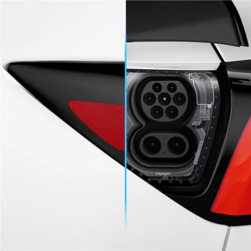 Spigen Tesla Charge Port Wrap Zero One ochranná fólia na nabíjací port Tesla Model Y/3 - 5