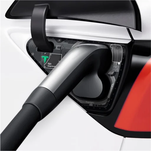 Spigen Tesla Charge Port Wrap Zero One ochranná fólia na nabíjací port Tesla Model Y/3 - 8