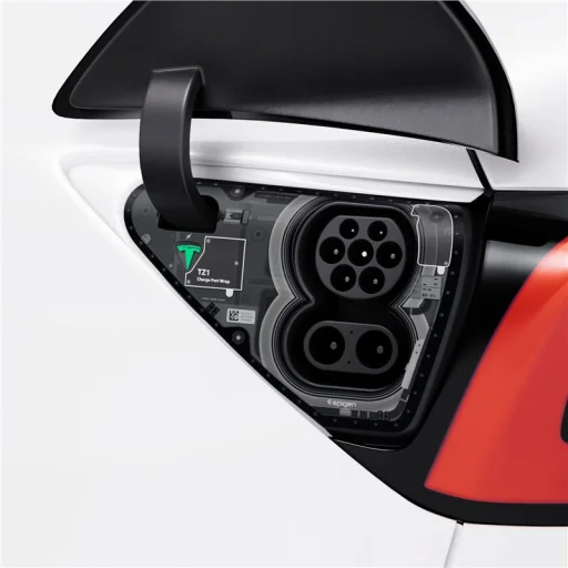 Spigen Tesla Charge Port Wrap Zero One ochranná fólia na nabíjací port Tesla Model Y/3 - 15