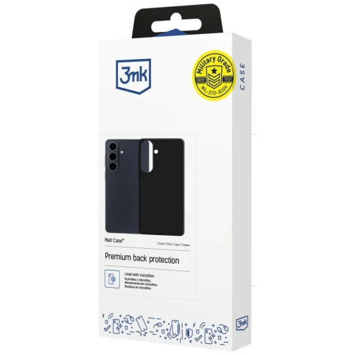 Samsung Galaxy S26 FE čierny 3MK Matt Case zadný kryt - 4