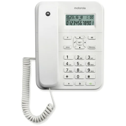 Motorola CT202 káblový stolový telefón, biely - 1