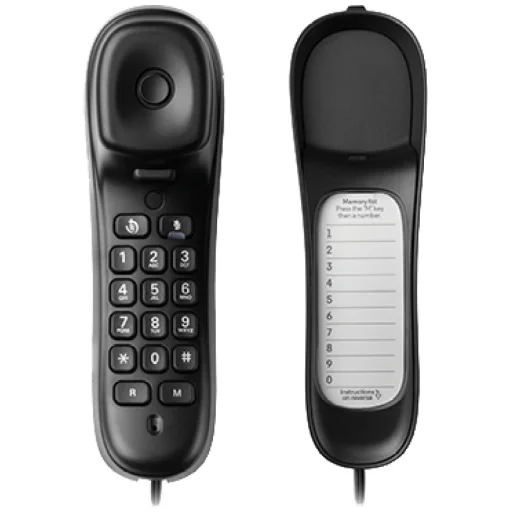 Motorola CT50 káblový nástenný telefón, čierny - 2