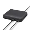 UNIQ Surge Mini 100 W-os asztali töltőállomás, antracitfekete, 2× USB és 2× USB-C thumbnail