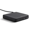 UNIQ Surge Mini 100 W-os asztali töltőállomás, antracitfekete, 2× USB és 2× USB-C thumbnail