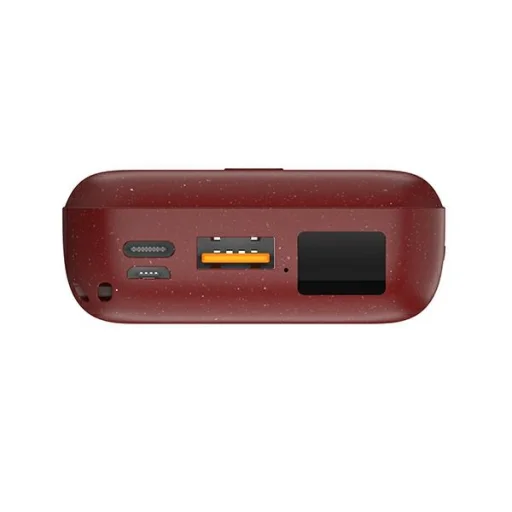 UNIQ Hyde Air 10000 mAh vezeték nélküli powerbank, bordó - 4