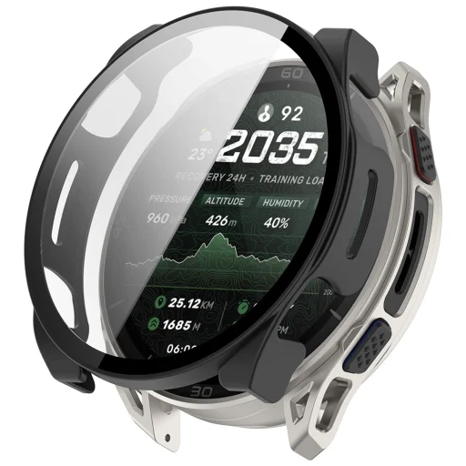 Amazfit Cheetah 2 Ultra čierne puzdro Techsuit Defense360 Pro s ochranou displeja - 1