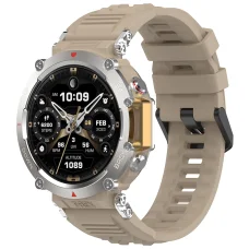  Amazfit T-Rex Ultra bézs Techsuit W067 szilikon óraszíj