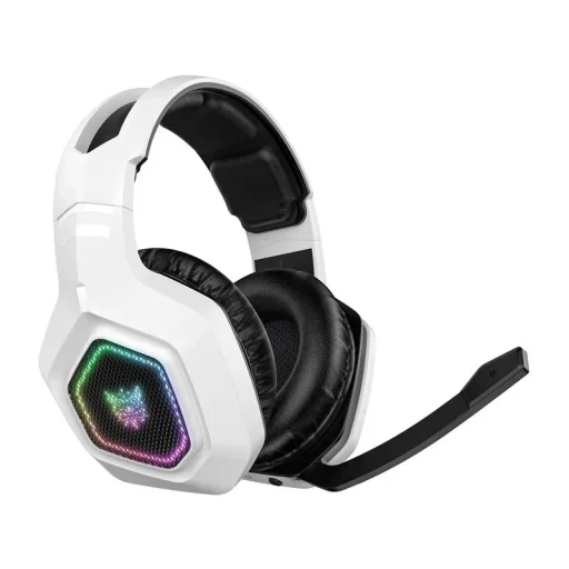 Onikuma B100 gamer fejhallgató, fehér - 2