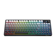 Onikuma MT902 2,4 GHz-es gamer billentyűzet fekete-fehér színátmenetben