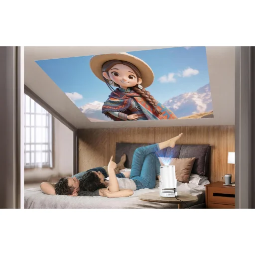 Magcubic HY320Pro Full HD biely multimediálny projektor - 6