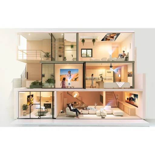 Magcubic HY320Pro Full HD biely multimediálny projektor - 12