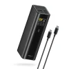 Cuktech PB200U 210 W 20 000 mAh külső akkumulátor TFT-kijelzővel és 240 W-os USB-C kábellel, fekete thumbnail