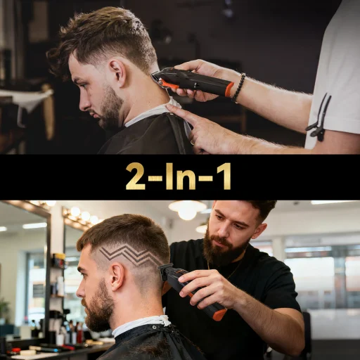 MAXGROOM WF-3908 multifunkčná súprava na strihanie vlasov a brady, čierna - 9