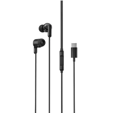 XO EP84 USB-C vezetékes fülhallgató fekete