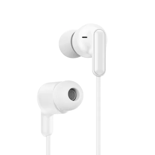 XO EP84 USB-C káblové slúchadlá s mikrofónom, biele - 3