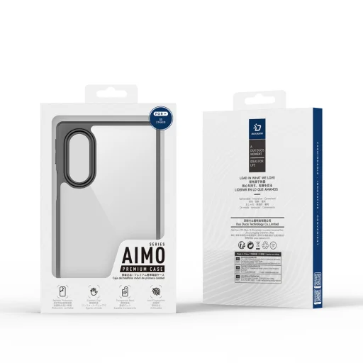 Dux Ducis Aimo tok Samsung Galaxy Z Fold 8 Wide készülékhez, fekete - 4
