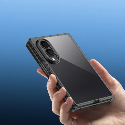 Dux Ducis Aimo tok Samsung Galaxy Z Fold 8 Wide készülékhez, fekete - 6