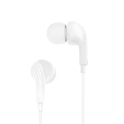 XO EP82 káblové slúchadlá USB-C biele - 3