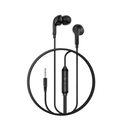 XO EP86 káblové slúchadlá s 3,5 mm jack konektorom, čierne - 2