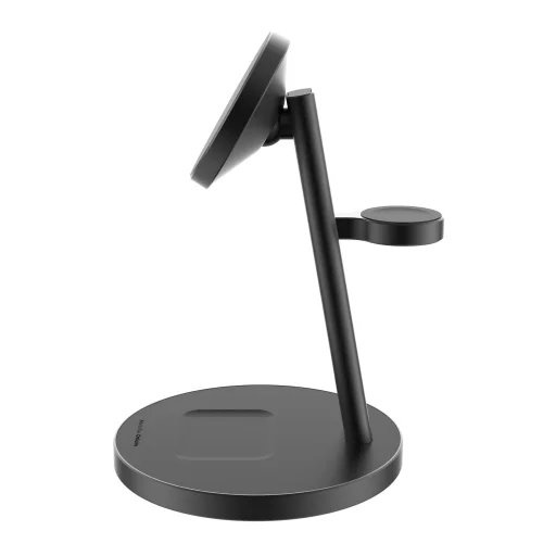 Mobile Origin Qi2 25W PowerStand Pro 3 v 1 nabíjací stojan s PW40 GaN nabíjačkou, čierna - 8