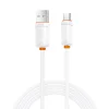 XO NB302 USB-A–USB-C kábel, 1 m, 3 A, fehér thumbnail