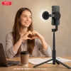 XO SS37 Bluetooth selfie tyč a statív s MagSafe magnetickým uchytením, čierna, 124 cm thumbnail