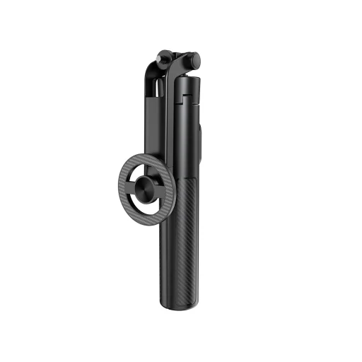 XO SS30 magnetická Bluetooth selfie tyč so statívom, MagSafe, čierna, 123 cm - 1
