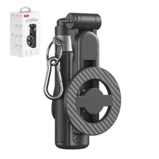 XO SS25 Bluetooth szelfibot és állvány MagSafe mágneses rögzítéssel, fekete, 64 cm