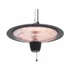 HOME FK262 karbónový vonkajší ohrievač, max. 1500 W, 2 stupne, závesný, IPX4, šnúrový vypínač, vonkajšie prevedenie. thumbnail