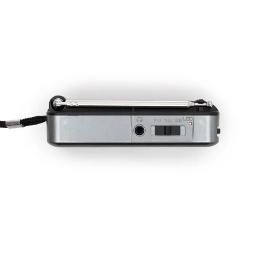 SAL RPC6CH mini vreckové rádio, 3 pásma príjmu, konektor pre slúchadlá, LED indikátor, nabíjateľný a vymeniteľný akumulátor - 4