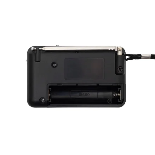 SAL RPC6CH mini vreckové rádio, 3 pásma príjmu, konektor pre slúchadlá, LED indikátor, nabíjateľný a vymeniteľný akumulátor - 5