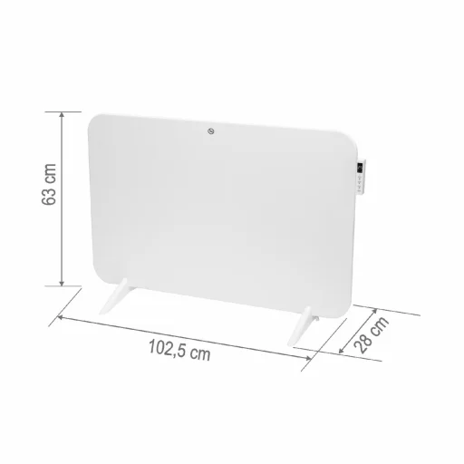 HOME FKIR800 prenosný/nástenný infražiarič, max. 800 W, LED displej, termostat, detská poistka, smart wifi ovládanie, diaľkové ovládanie - 3