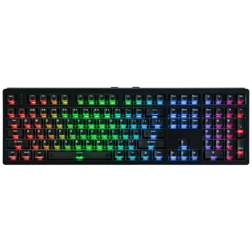 Epomaker HE108 mechanická klávesnica so spínačmi Creamy Jade HE Switch, čierno-krémová - 2
