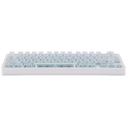 Mechanická klávesnica Epomaker HE75 V2 so spínačmi Creamy Jade HE, bielo-krémová - 3