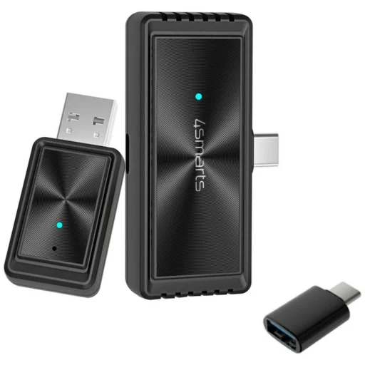 4smarts bezdrôtový CarPlay adaptér so zrkadlením obrazovky, čierny - 1